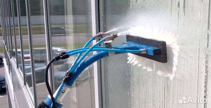 Мойка окон и фасадов