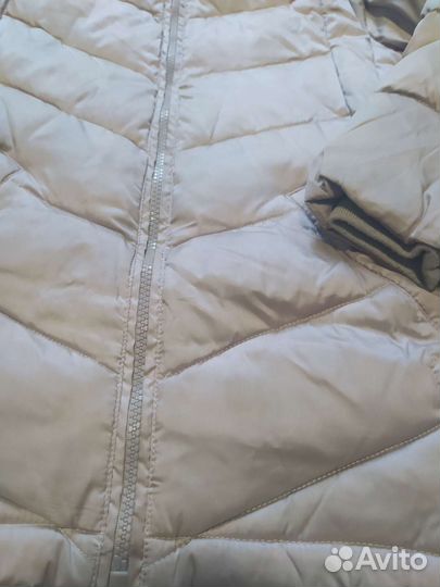 Пуховик для девочки р.146