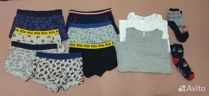 Боксеры, майки, носки