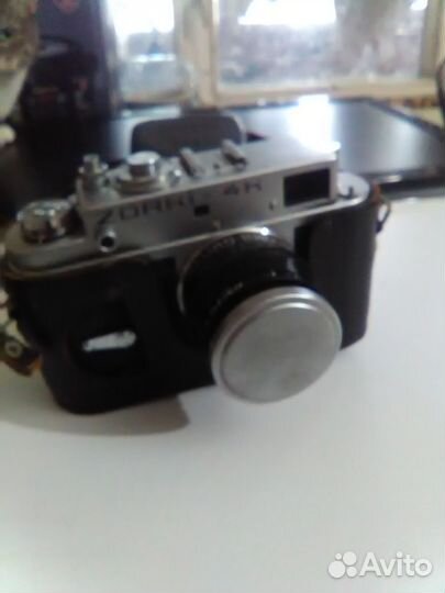Продам фотоаппарат зоркий 4к с объективом юпитер8