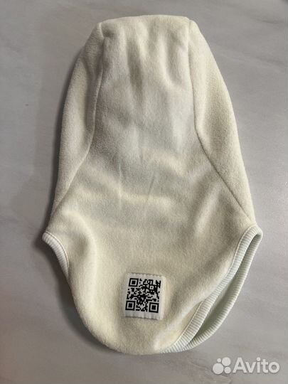 Шапка шлем для малыша 42-44