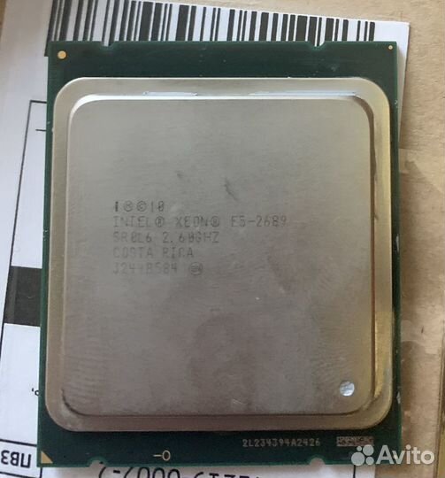 Процессор intel xeon e5 2689