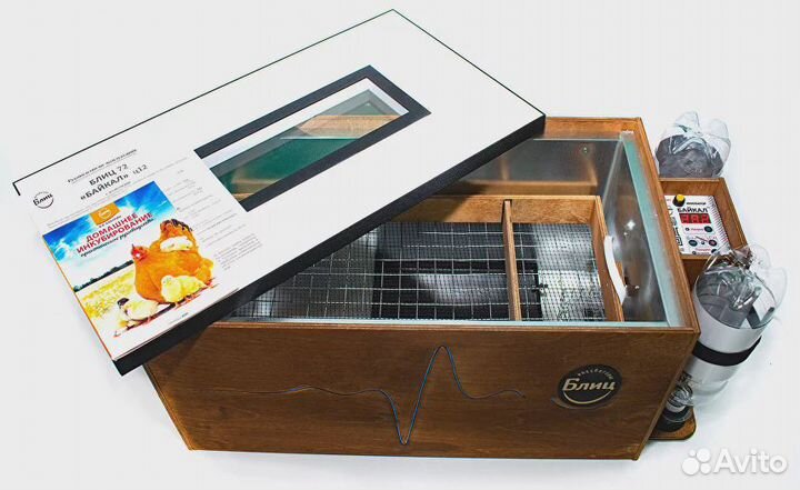 Инкубатор блиц 72 яиц байкал