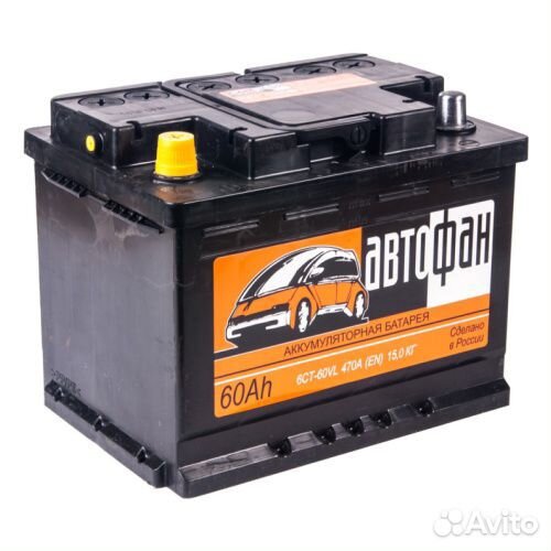 Аккумулятор Автофан 60ач