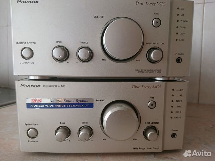 Pioneer усилитель 2 штуки