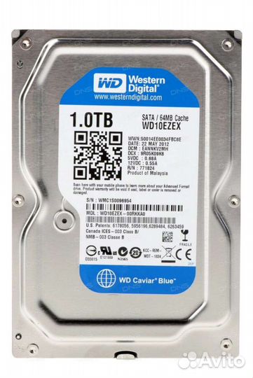 Жесткий диск 1 тб wd blue
