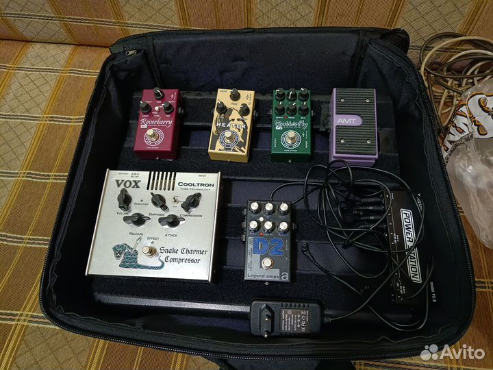 Педалборд Yerasov + Педали AMT, VOX