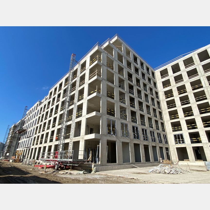 1-к. апартаменты, 49,1 м², 5/8 эт.