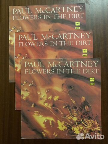 LP:Paul McCartney"Flowers in The Dirt"Мелодия Mint