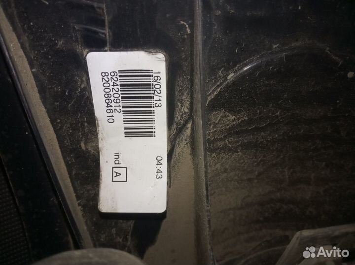 Задний правый фонарь LADA largus