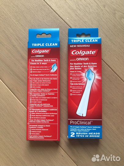 Насадки для зубной щетки Colgate / Omron