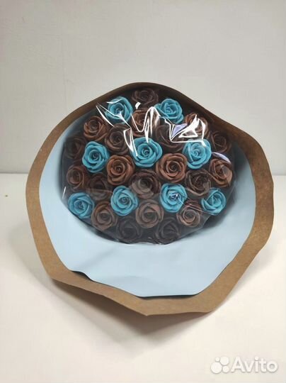 Букет - 29 Роз из Бельгийского Шоколада