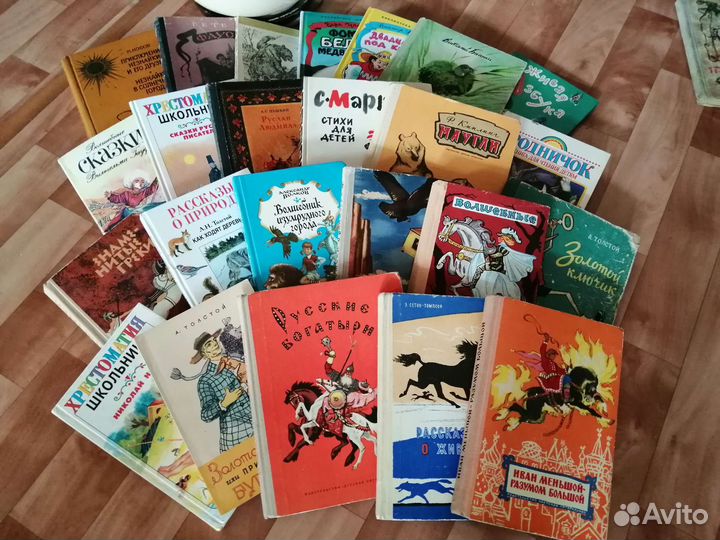 Детские книги для малышей пакетом 48 штук