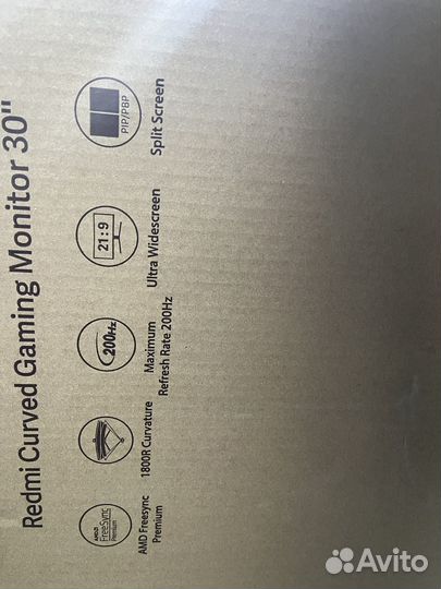 Монитор Redmi Curved 30