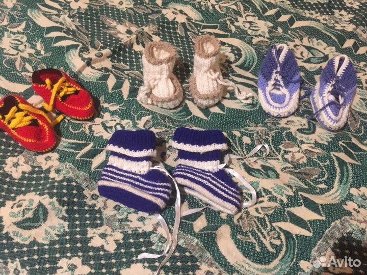 Пинетки вязаные