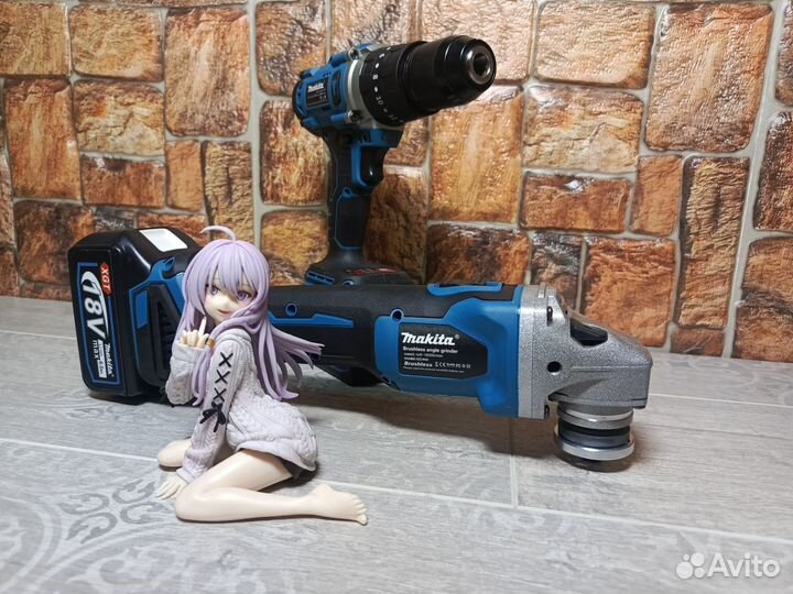 Шуруповерт под ледобур и ушм болгарка Маkitа