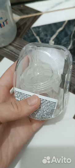 Авент соски для бутылочек6+