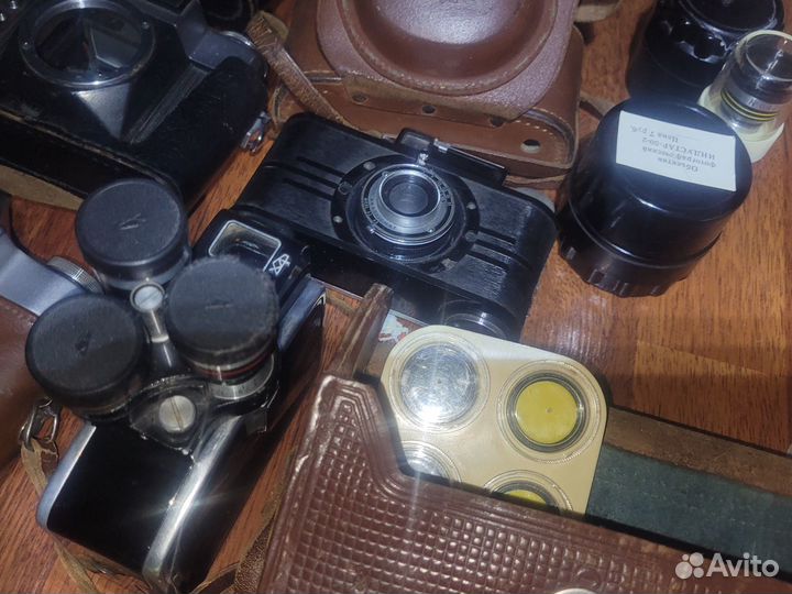 Фотоаппараты и камера СССР и США Коллекция