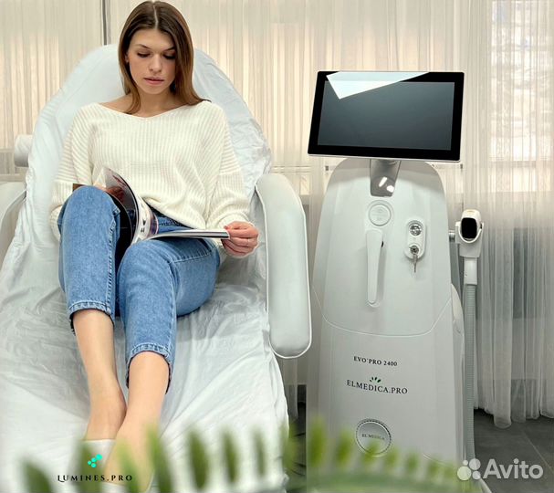 Диодный лазер для эпиляции Lumines’ Макс Ван 1200вт