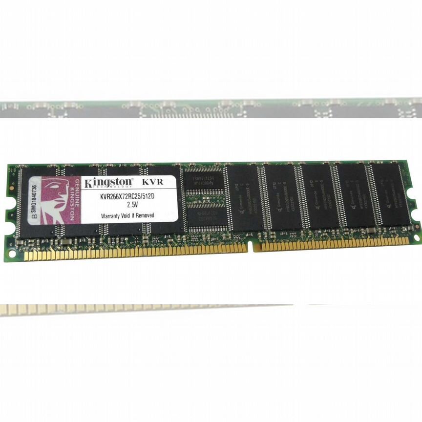 [KVR266X72RC25/512D] Оперативная Память Kingston Kvr266x72rc25/512d