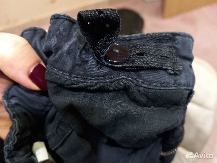 Джинсы брюки на мальчика Акула