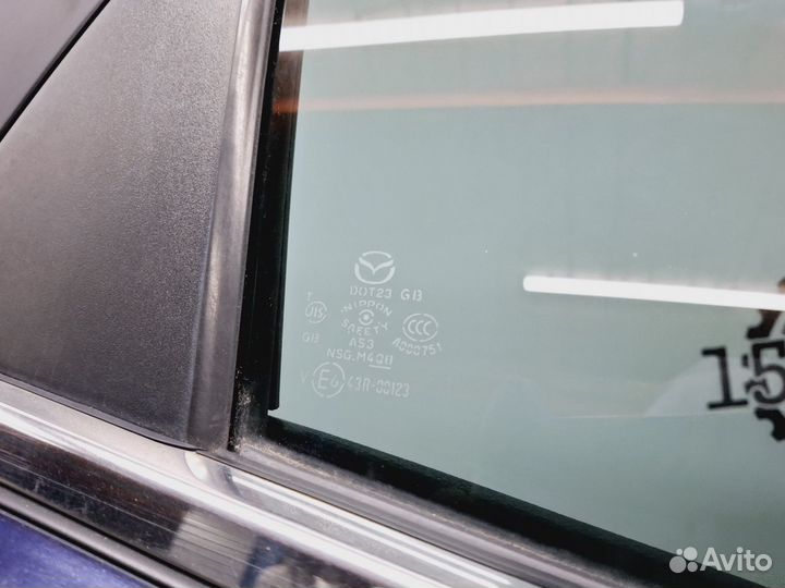 Стекло двери задней правой Mazda CX-7 2006-2012