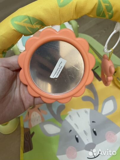 Развивающий коврик baby go новый