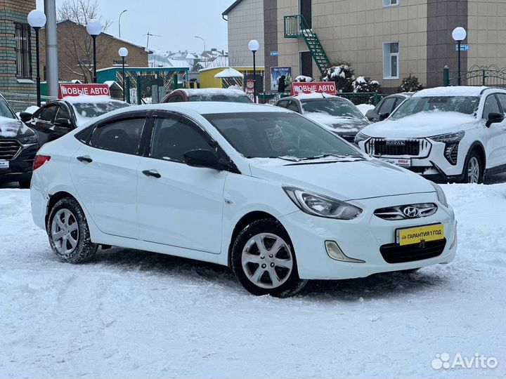 Hyundai Solaris 1.4 МТ, 2013, 192 912 км