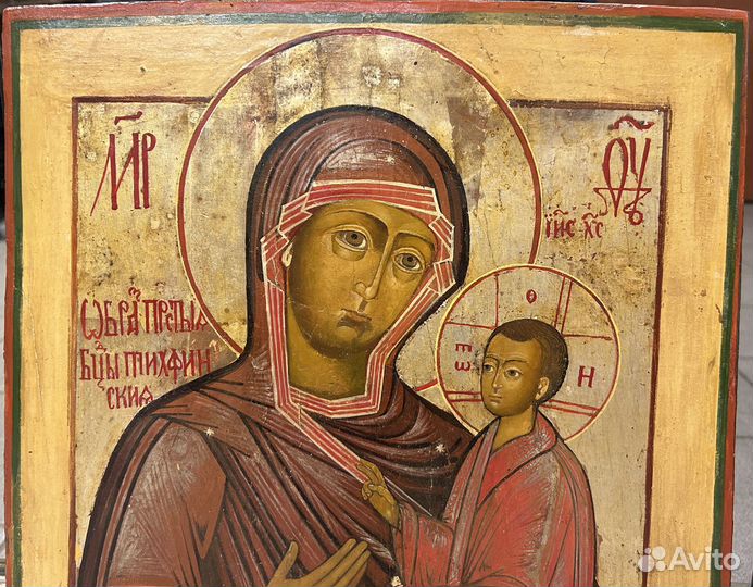 Икона Тихвинская Пресвятая Богородица