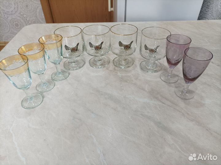 Фужеры, рюмки