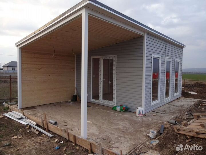 Каркас для бытовки. Сварю у вас на участке