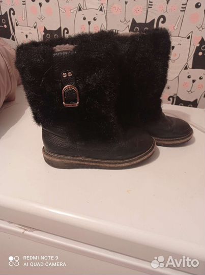 Детские сапоги зима