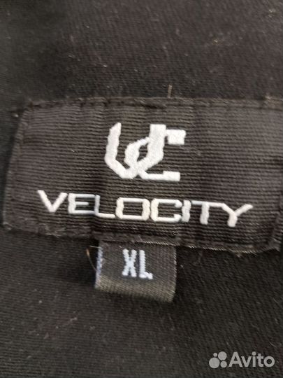 Джинсовая рубашка Velocity. Western cut. XL