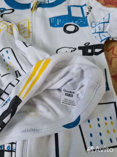 Комбинезон crockid новый с шапочкой