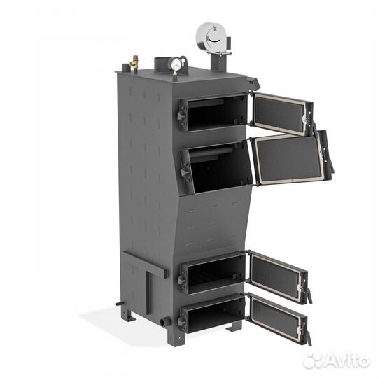 Твердотопливный котел длительного горения