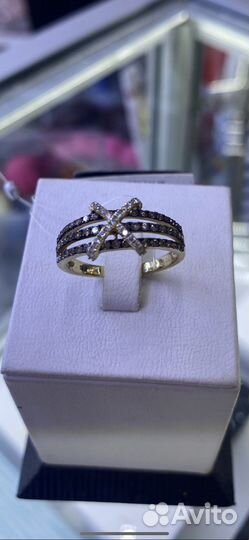 Кольцо с бриллиантами