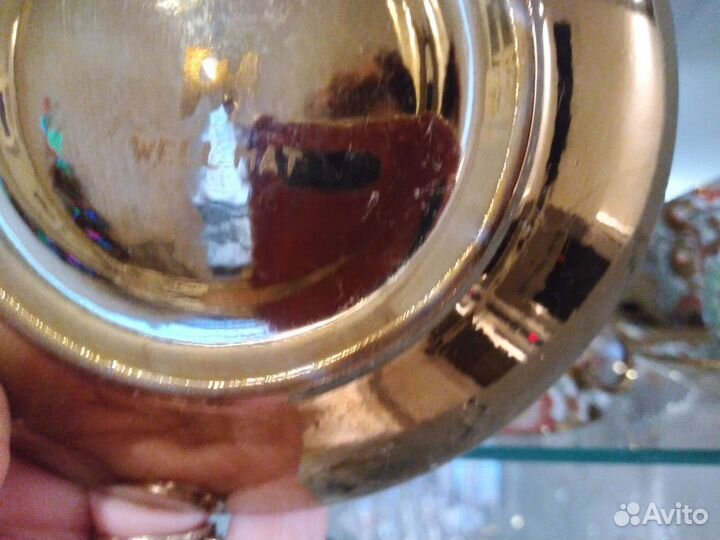 Сервиз чайный нарядный с позолотой