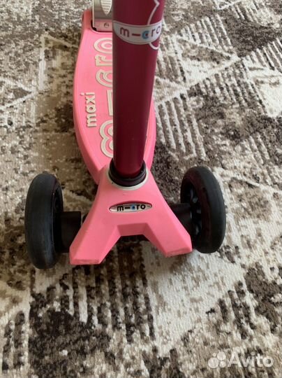 Самокат детский трехколесный micro maxi