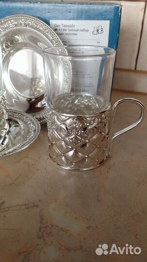 Чайный набор новый на две персоны, Rosenberg