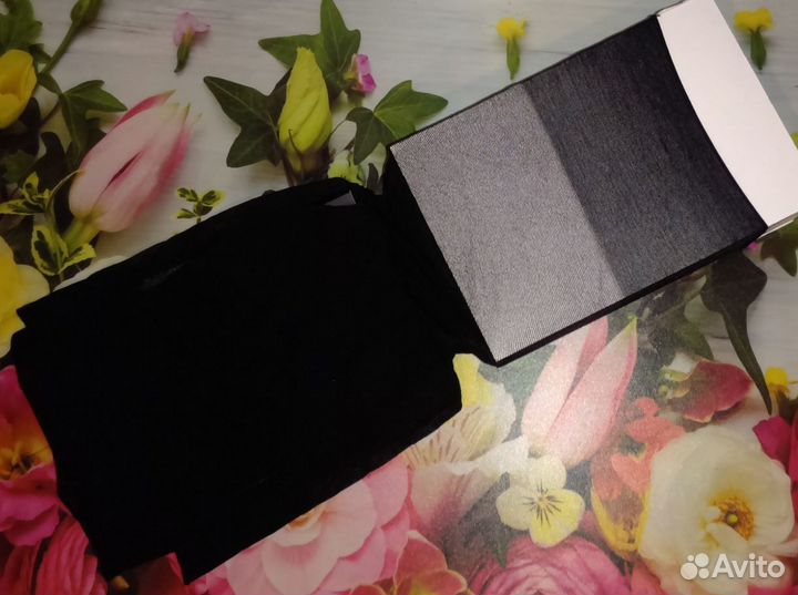 Черные получулки (гольфы) 15 ден (2 пары)