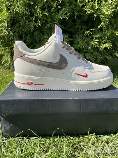 Кроссовки nike air force 1 yohood rice white