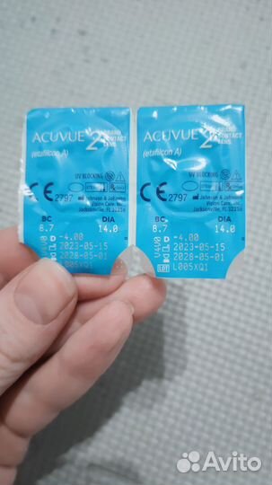 Линзы контактные acuvue