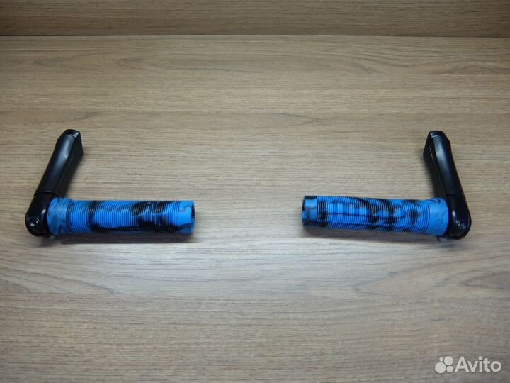 Грипсы (ручки) велосипедные New Rubber с рогами