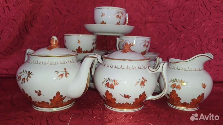 Чайный сервиз Вербилки СССР