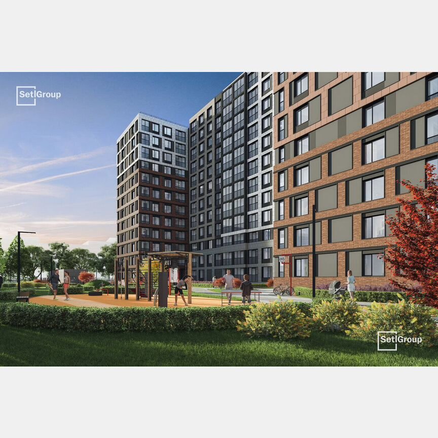 1-к. квартира, 34,8 м², 8/11 эт.