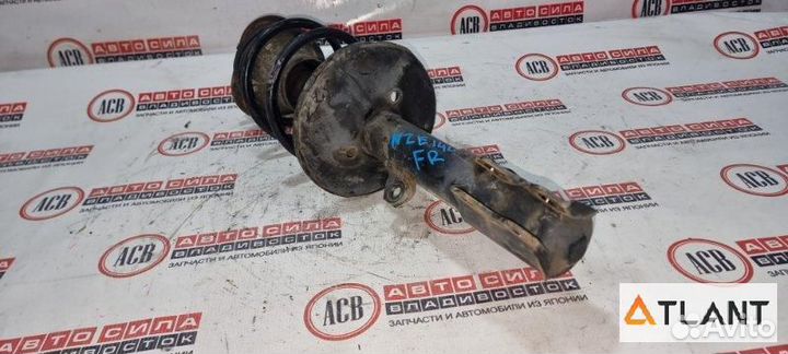 Стойка передняя правая toyota corolla axio