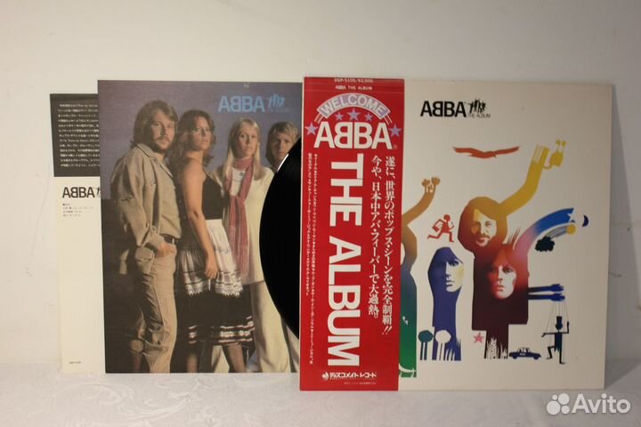 Виниловые пластинки abba