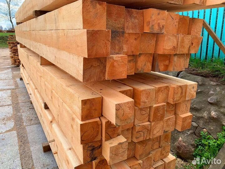 Брус из сосны 140х140х6000мм, камерная сушка