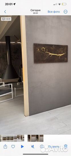 Дизайнерское настенное пано на фасад дома