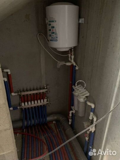 Монтаж теплого пола, отопления и водоснабжения